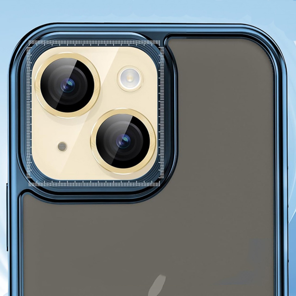 Folie camera pentru iPhone 14, S+ Camera Glass Protector, Transparent - 1 | YEO