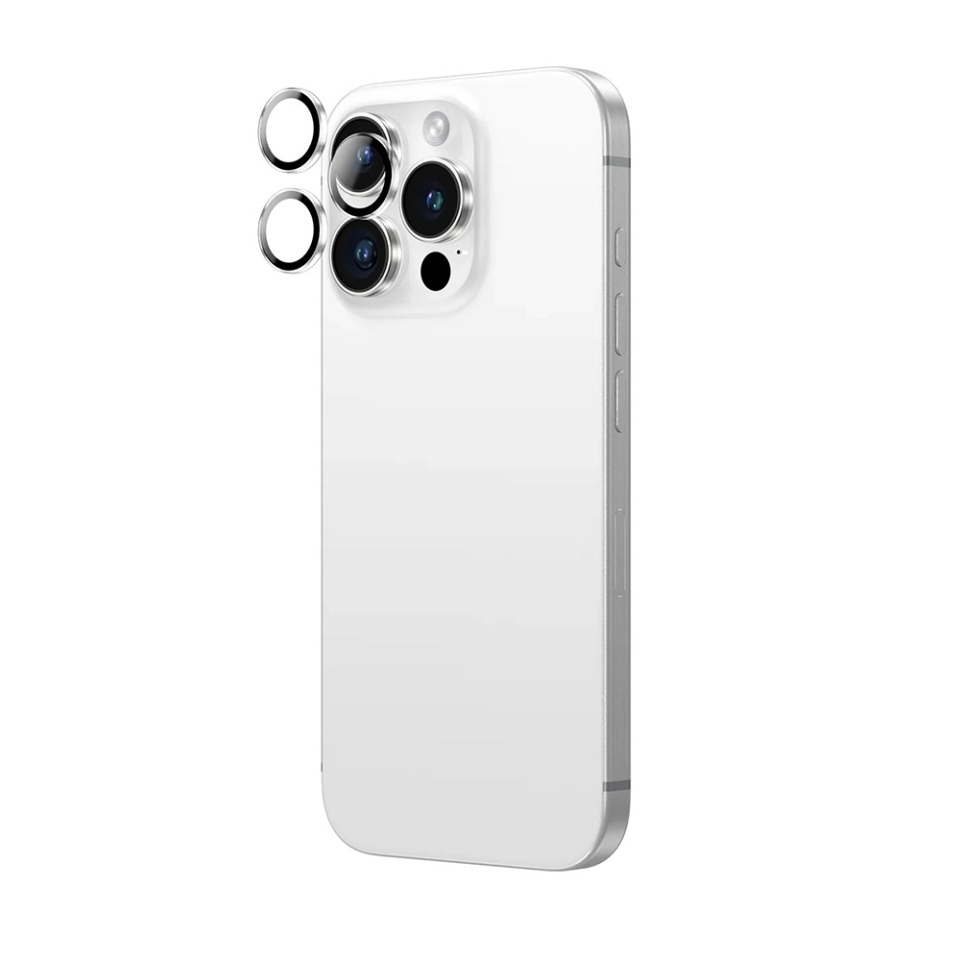 Folie camera pentru iPhone 16 Pro / 16 Pro Max, ANANK AR Lens Guard, Negru - 3 | YEO