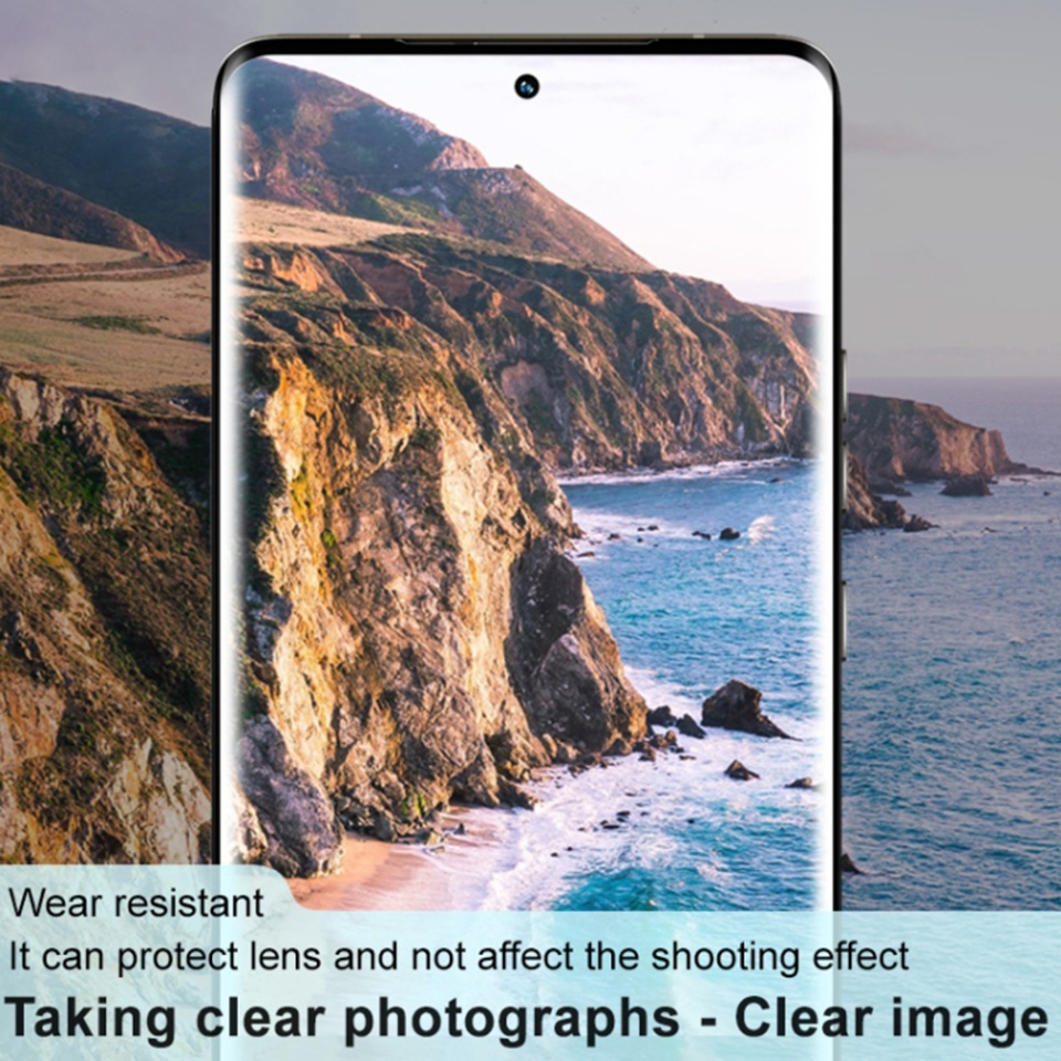Folie camera pentru Motorola Edge 50 Pro, SKYDDAR INNOVATION, Camera Glass Negru, set cu sticker - 3 | YEO