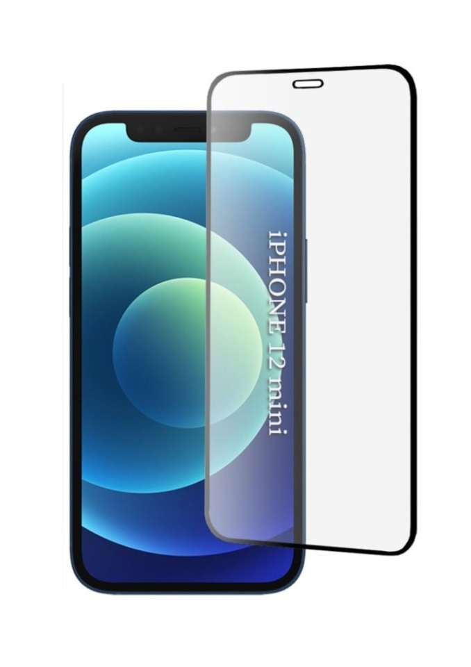 Folie pentru iPhone 12 mini, SKYDDAR INNOVATION, ESD Glass Anti Static, Ultra HD, set cu sticker, Transparent