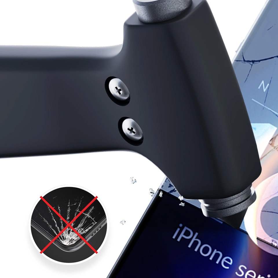 Folie pentru iPhone 16 din silicon, 3mk FlexibleGlass, Transparent - 3 | YEO
