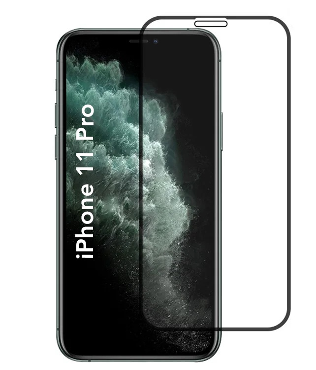Folie pentru iPhone X / XS / 11 Pro, Sticla Securizata, Ultra HD, Protectie 9H, Montare Simplă, SKYDDAR 111D - Transparent