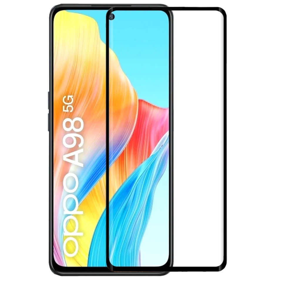 Folie pentru Oppo A58 4G / A98 5G / A79 5G, Sticla Securizata, Ultra HD, Protectie 9H, Montare Simplă, SKYDDAR 111D - Transparent