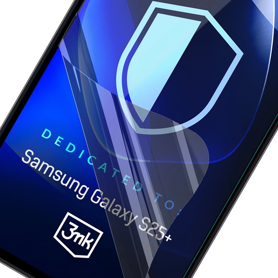 Folie pentru Samsung Galaxy S25 Plus din silicon, 3mk FlexibleGlass, Transparent - 3 | YEO