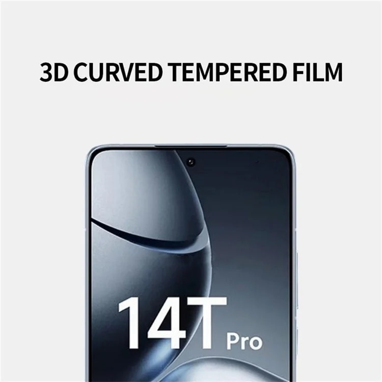 Folie pentru Xiaomi 14T / 14T Pro, SKYDDAR INNOVATION, Sticla Securizata, Ultra HD, Protectie 111D, Montare Simplă, set cu sticker, Transparent - 3 | YEO