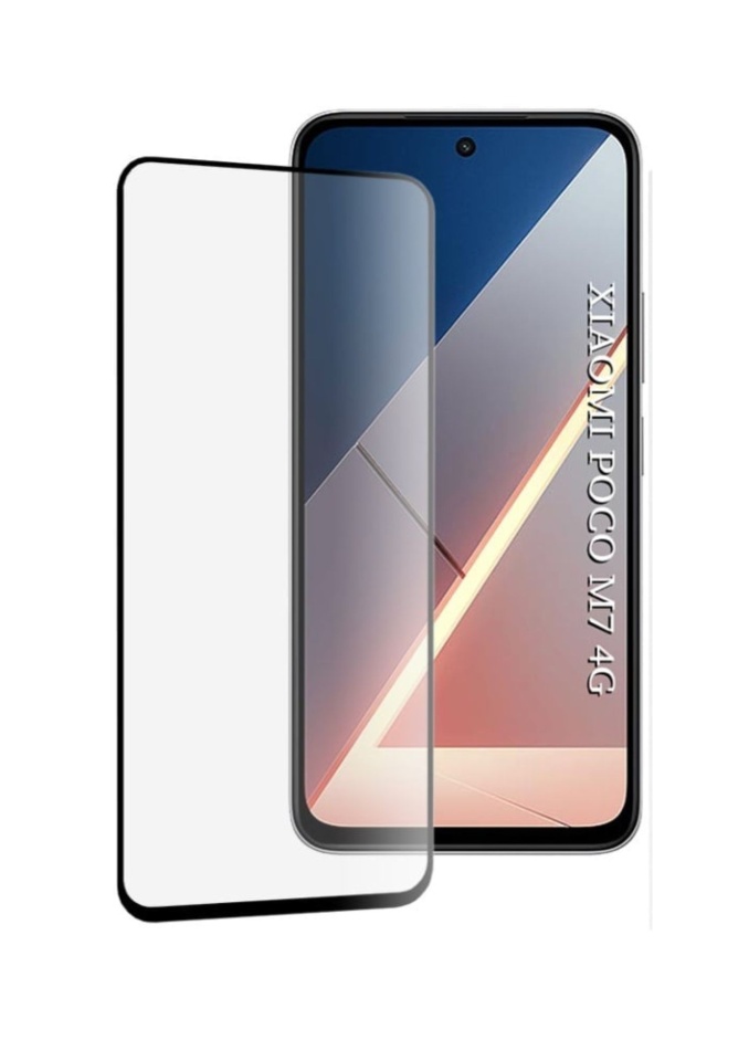 Folie pentru Xiaomi Poco M7 4G, SKYDDAR INNOVATION, Sticla Securizata, Ultra HD, Protectie 111D, Montare Simplă, set cu sticker, Transparent