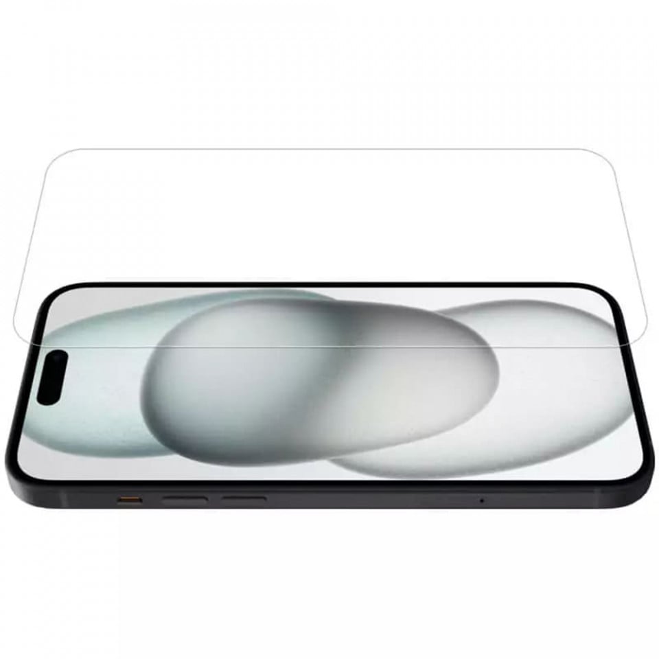 Folie sticla iPhone 15 Plus, Nillkin Amazing H+PRO - Clear - 2 | YEO