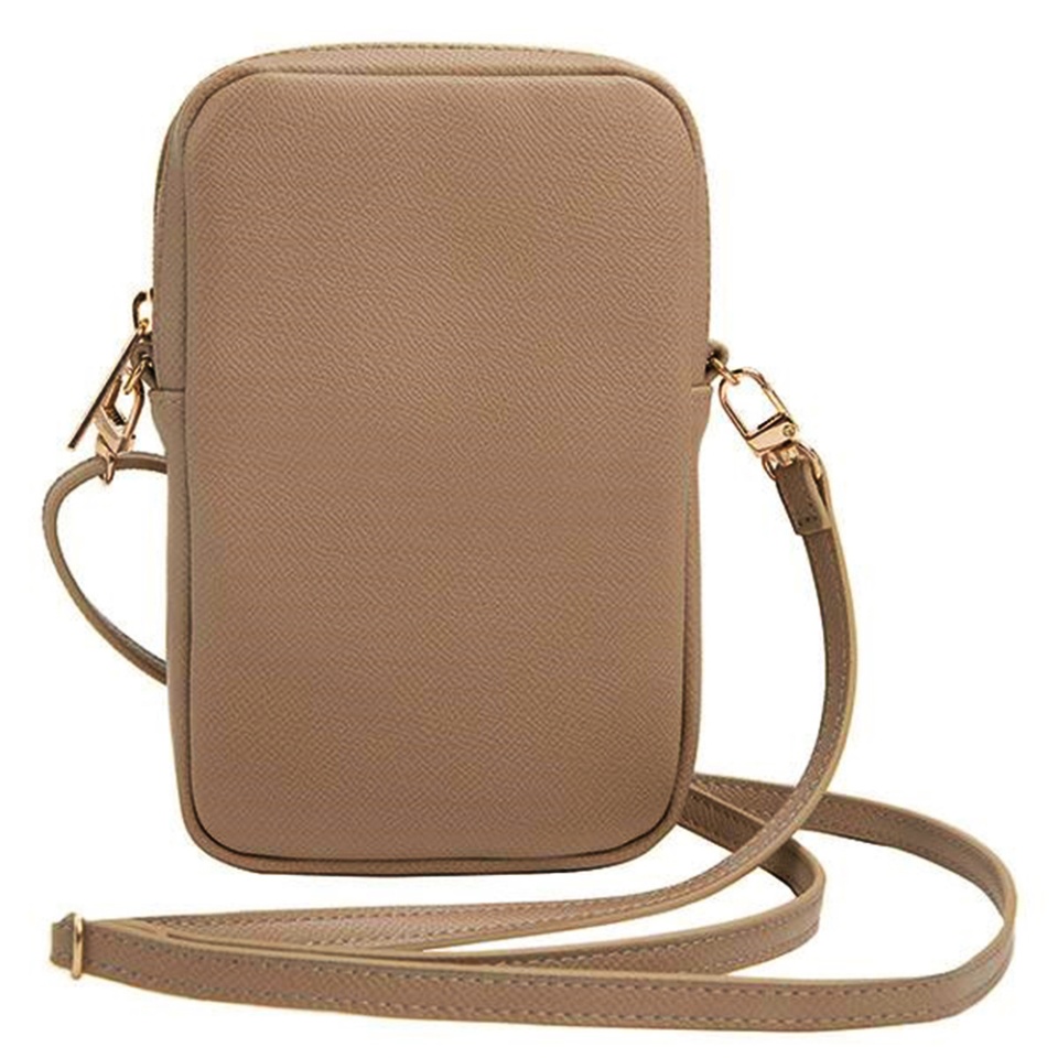Geanta Guess, Piele Ecologica, Zip Triangle 4G, Auriu - 3 | YEO
