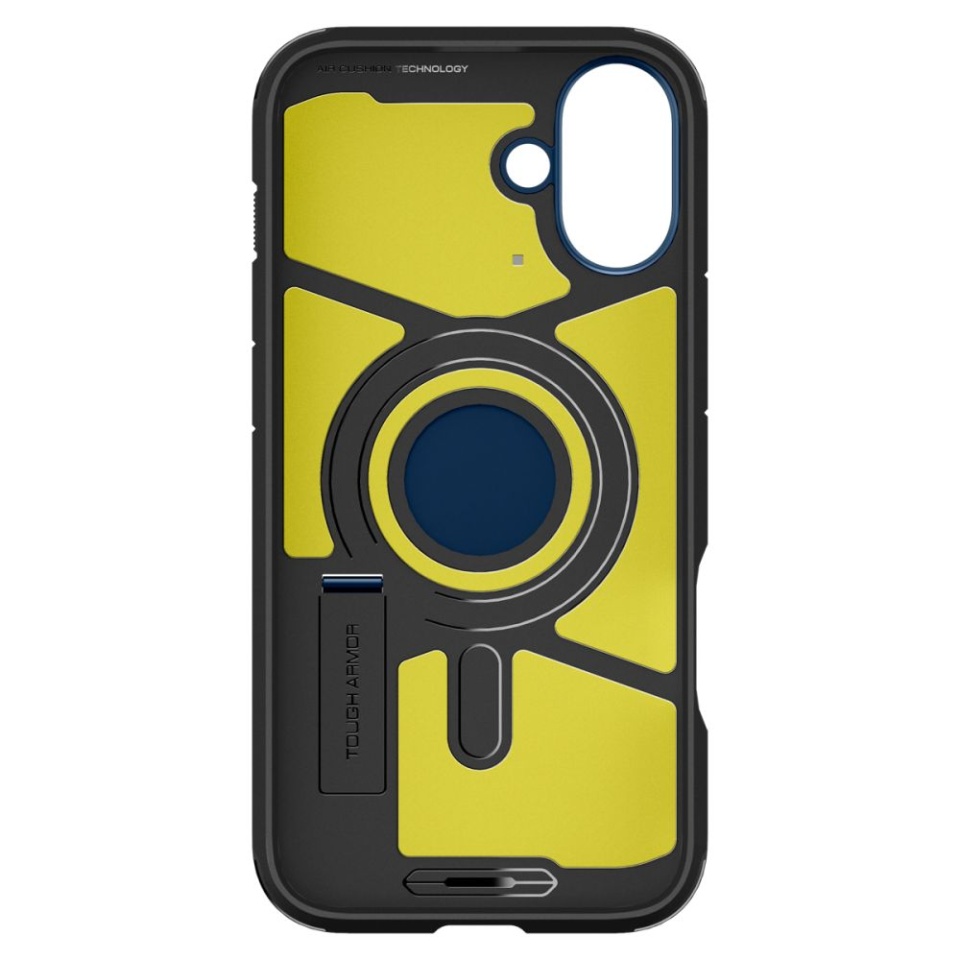 Husa Antisoc iPhone 16, Spigen Tough Armor - Bleu - 2 | YEO