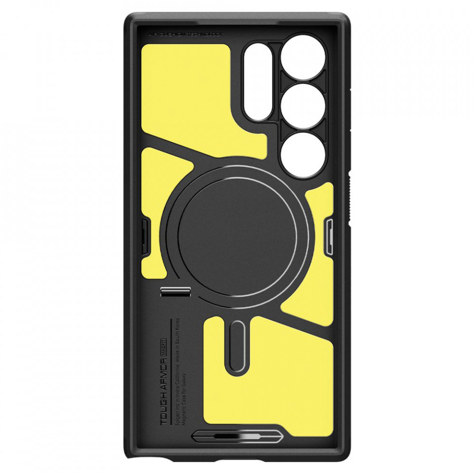 Husa Antisoc Samsung Galaxy S24 Ultra, Spigen Tough Armor - negru - 3 | YEO