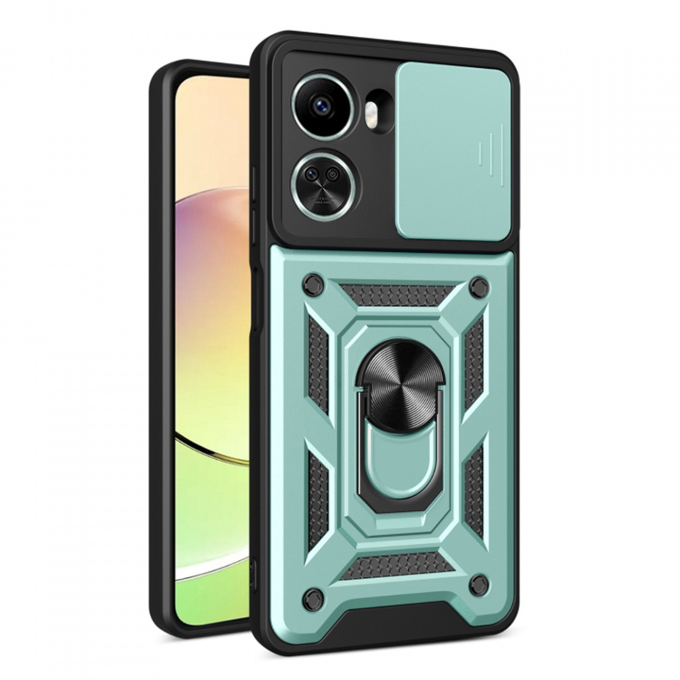 Husa Huawei nova 11 SE / nova 12 SE cu inel magnetic si protectie camera Skyddar CamShield - Mint