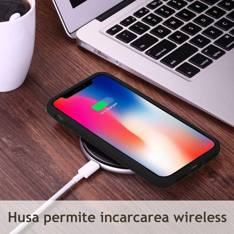 Husa Huawei Nova 9 SE din silicon moale, Techsuit Soft Edge - Negru - 2 | YEO