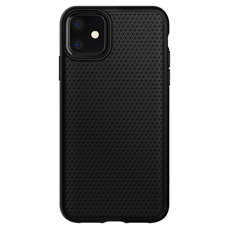 Husa iPhone 11, Liquid Air Spigen - Negru - 4 | YEO