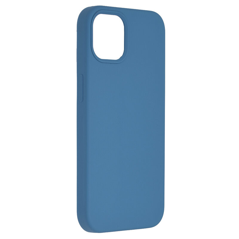 Husa iPhone 13 din silicon moale, Techsuit Soft Edge - Denim Blue - 1 | YEO