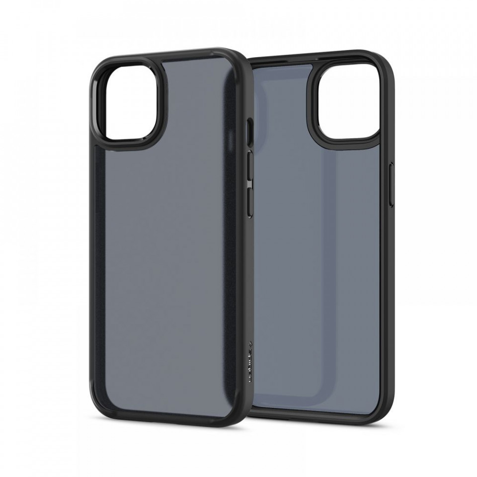 Husa iPhone 13, Ultra Hybrid Spigen - Frost Black - 3 | YEO