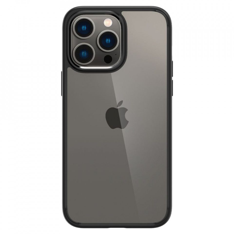 Husa iPhone 14 Pro Spigen Ultra Hybrid - Matte Black - 2 | YEO