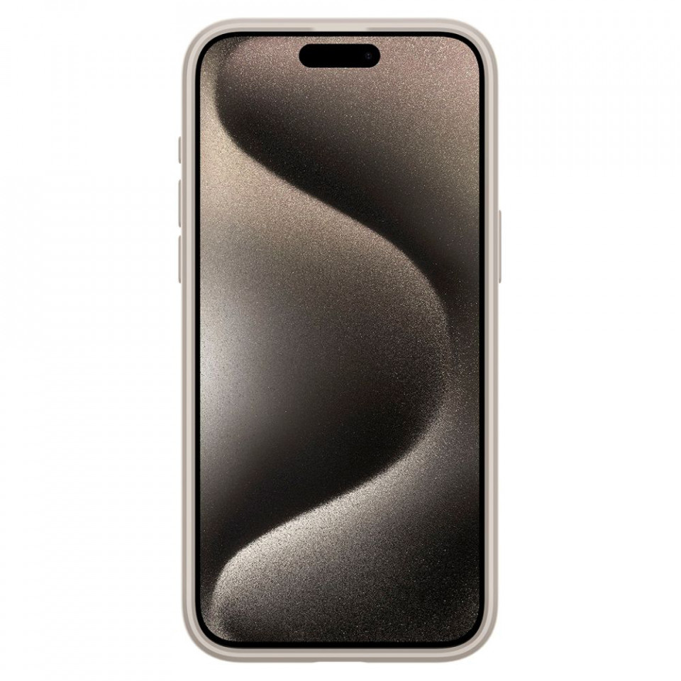Husa iPhone 15 Pro, Ultra Hybrid Spigen - Natural - 2 | YEO