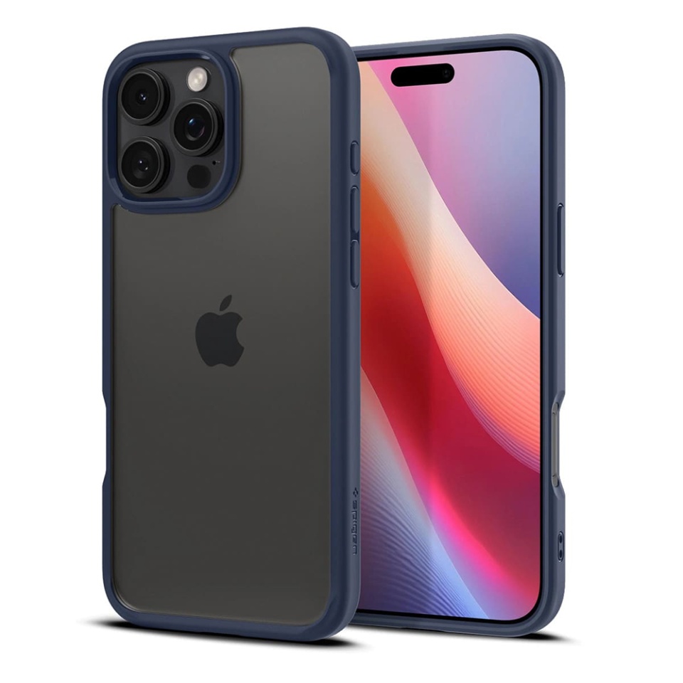 Husa iPhone 16 Pro Max, Ultra Hybrid Spigen - Bleumarin - 3 | YEO
