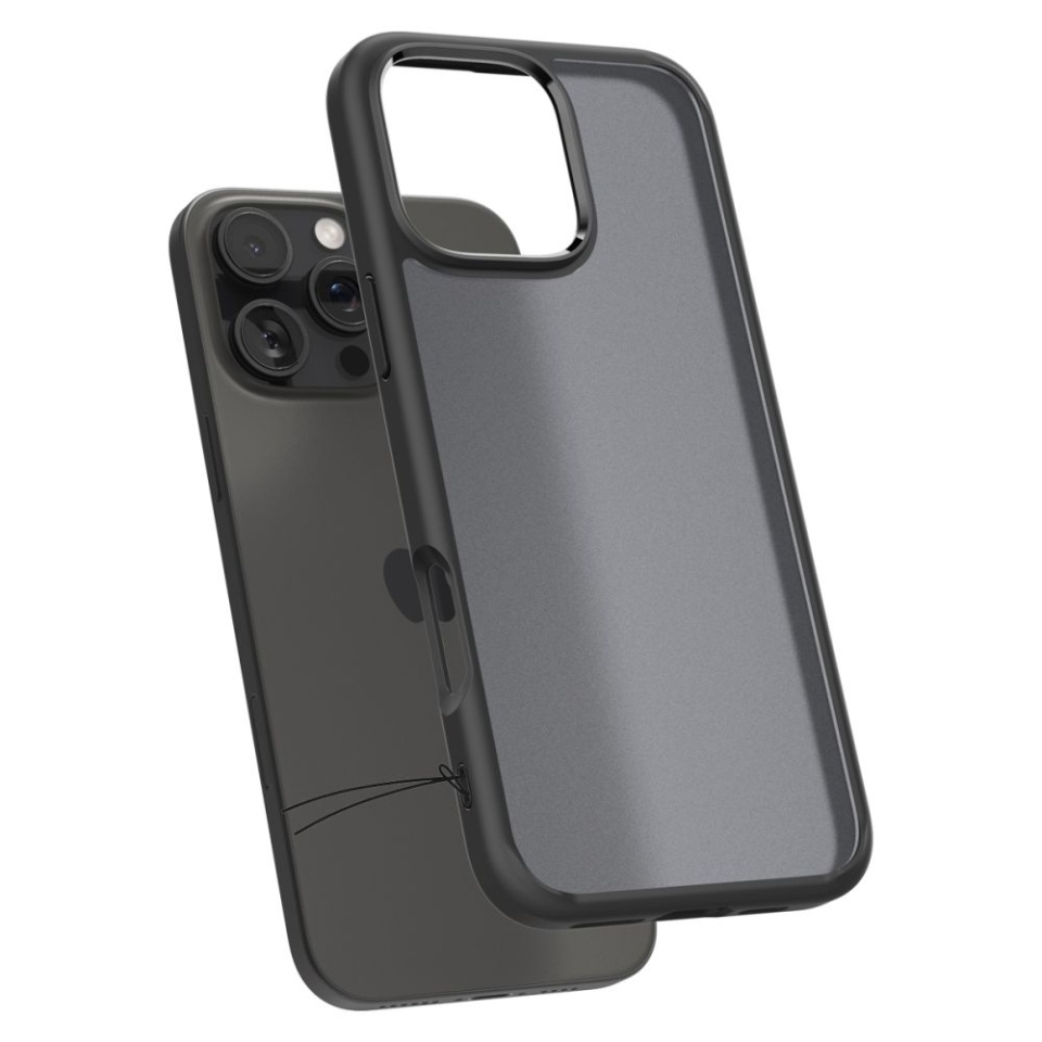 Husa iPhone 16 Pro, Ultra Hybrid Spigen - Negru - 3 | YEO