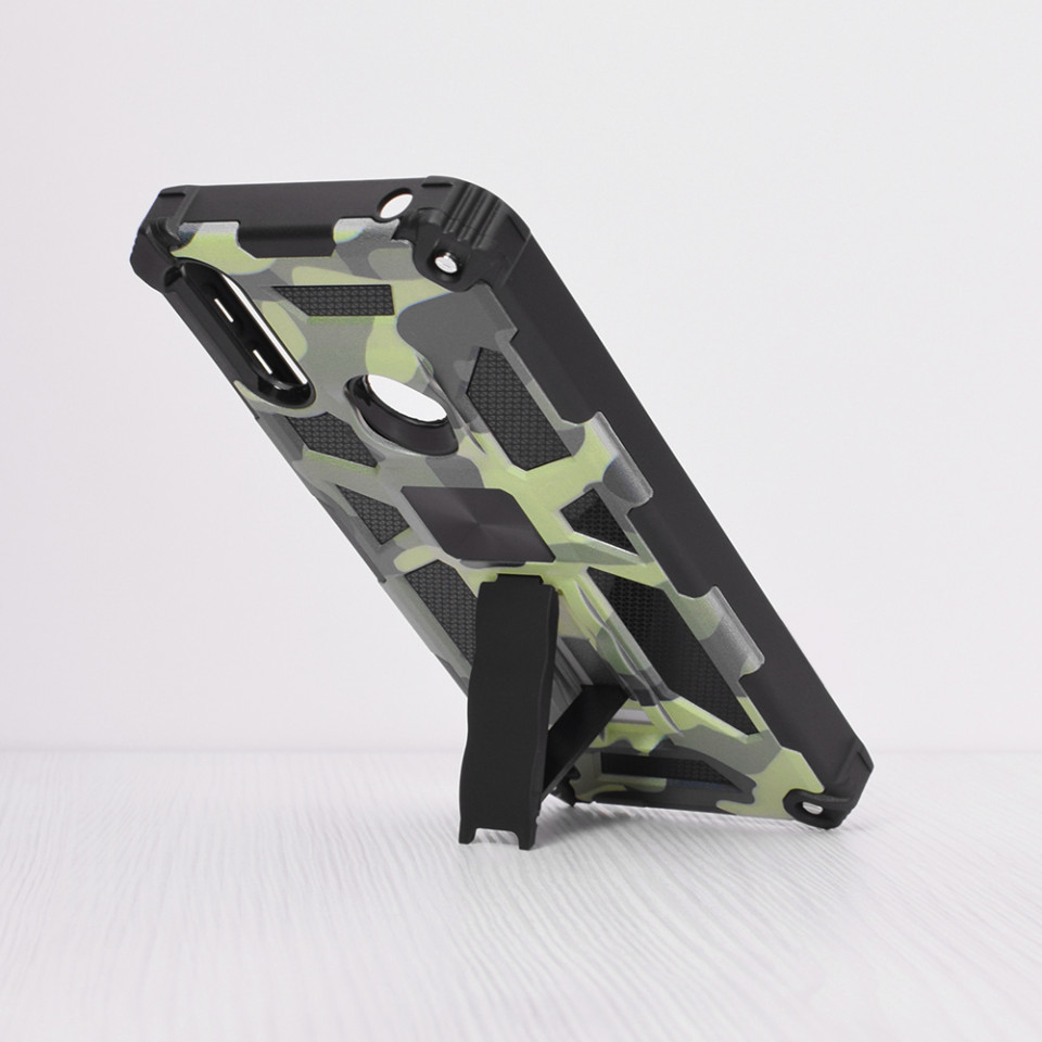 Husa Motorola Moto E7 Power / E7i Power, Blazor Series, Techsuit - Camo Lime - 3 | YEO