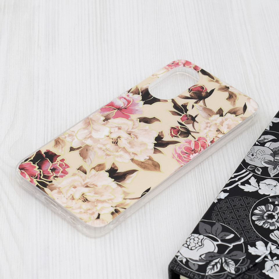 Husa Oppo A17 din silicon, Techsuit Marble - Bej - 2 | YEO