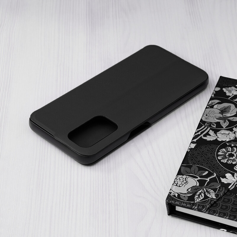 Husa OPPO A74 5G/ A54 5G/ A94 5G tip carte, Techsuit eFold - Negru - 3 | YEO
