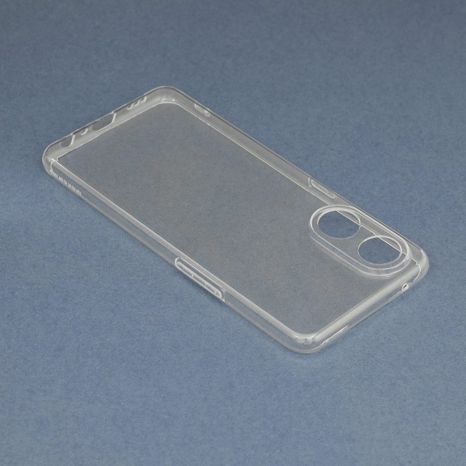 Husa Oppo Reno8 T din silicon TPU slim, Techsuit - Transparent - 2 | YEO