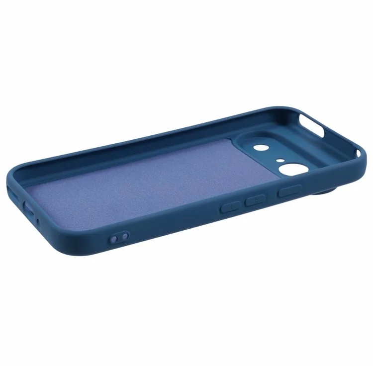Husa pentru Google Pixel 9 din Silicon Catifelat, Protectie Premium, Skyddar SoftElegance - Bleumarin - 2 | YEO