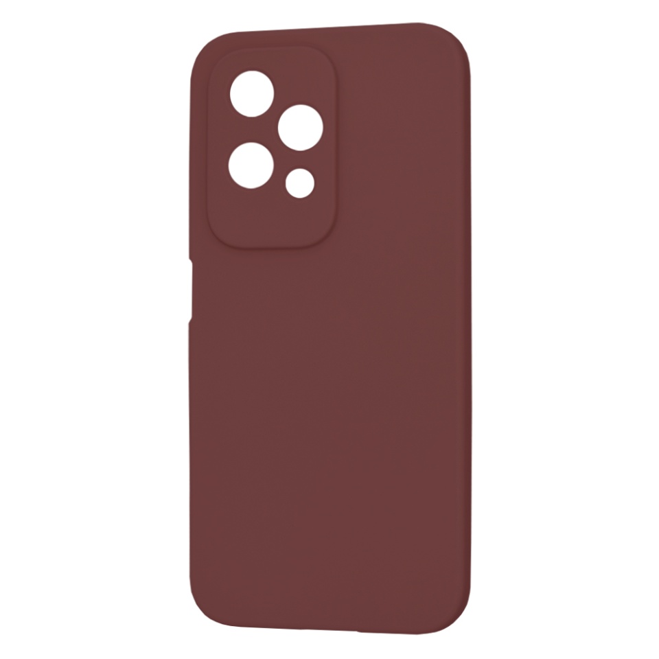 Husa pentru Honor 200 Lite din Silicon Catifelat, Protectie Premium, Skyddar SoftElegance - Bordo - 3 | YEO
