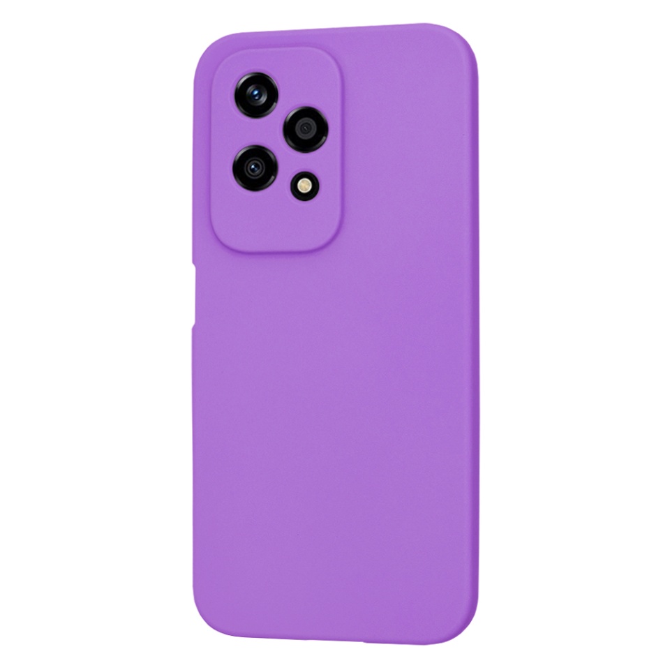 Husa pentru Honor 200 Lite din Silicon Catifelat, Protectie Premium, Skyddar SoftElegance - Mov - 2 | YEO