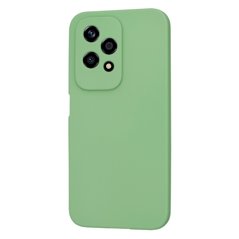 Husa pentru Honor 200 Lite din Silicon Catifelat, Protectie Premium, Skyddar SoftElegance - Verde deschis - 2 | YEO