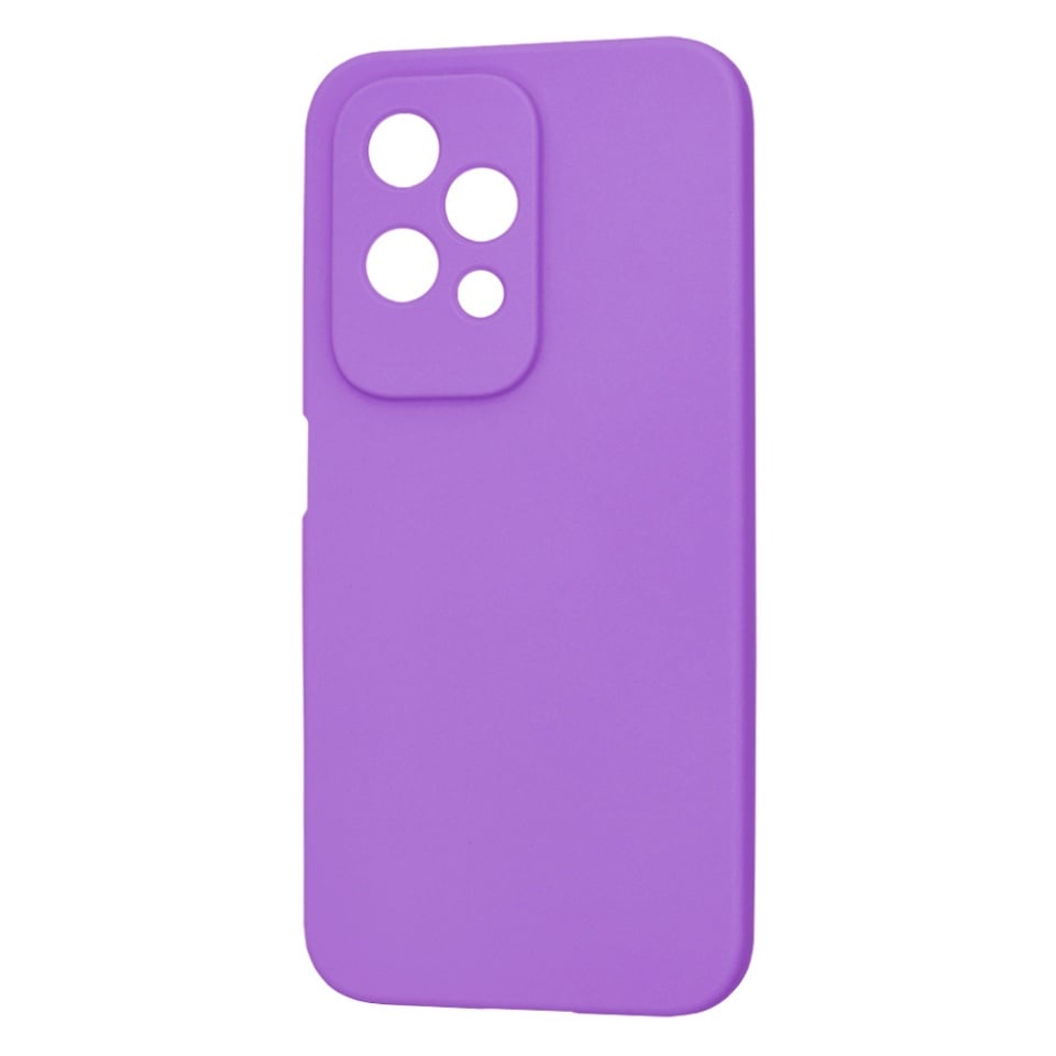 Husa pentru Honor 200 Lite, SKYDDAR INNOVATION, din Silicon Catifelat, SoftElegance, set cu sticker, Mov - 3 | YEO