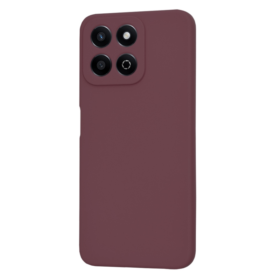 Husa pentru Honor 200 Smart / X7c din Silicon Catifelat, Protectie Premium, Skyddar SoftElegance - Bordo - 2 | YEO