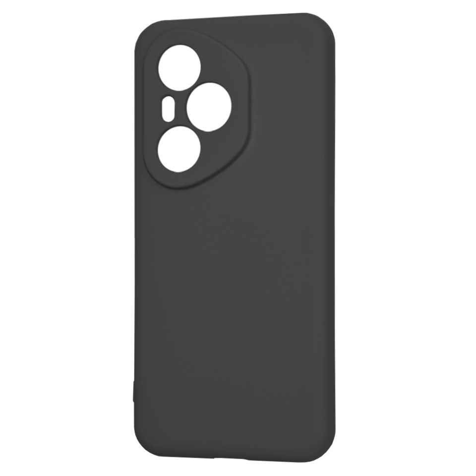 Husa pentru Honor 400 Pro, SKYDDAR INNOVATION, din Silicon Catifelat, SoftElegance, set cu sticker, Negru - 3 | YEO