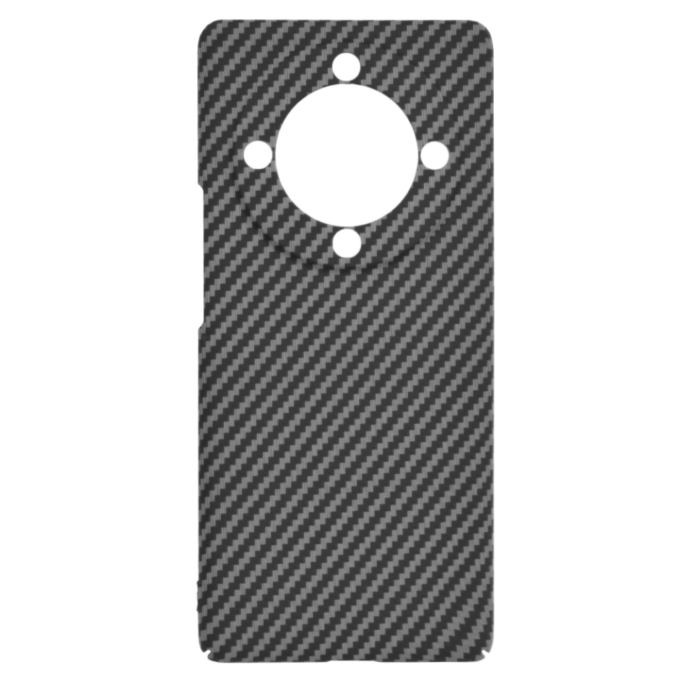 Husa pentru Honor Magic5 Lite, Finisaj Premium cu Textura de Carbon, Design Elegant, SKDR CarbonFlex - Negru - 3 | YEO