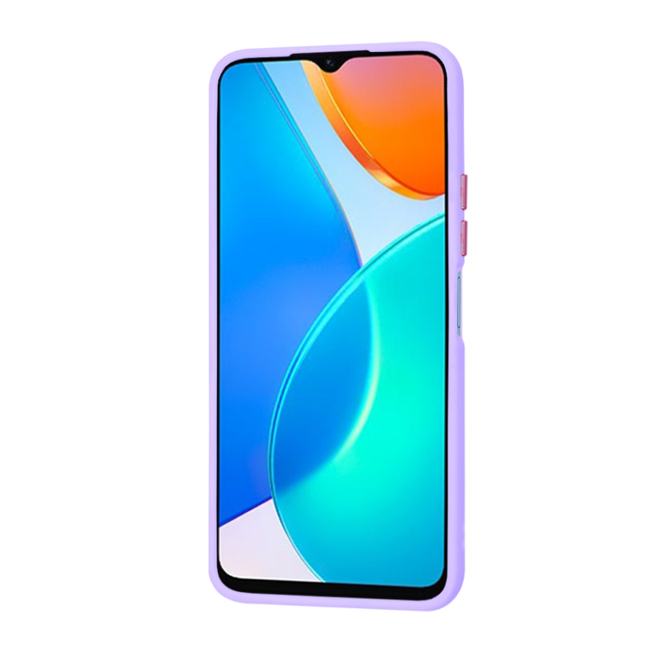 Husa pentru Honor X6 / X8 5G / 70 Lite, ce Absoarbe Cele mai Aspre Socuri, Skyddar Frosted - Mov deschis - 2 | YEO