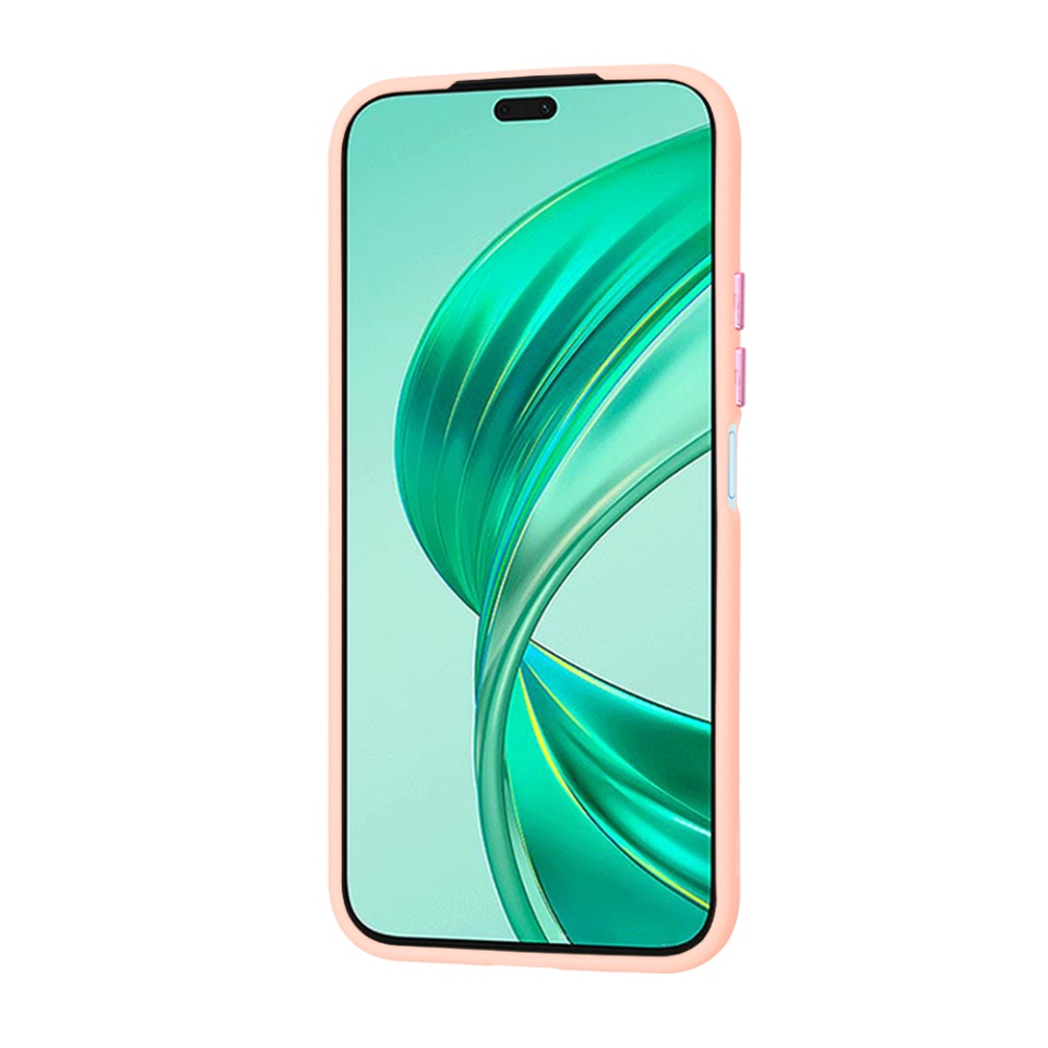 Husa pentru Honor X8b, ce Absoarbe Cele mai Aspre Socuri, Skyddar Frosted - Roz - 2 | YEO