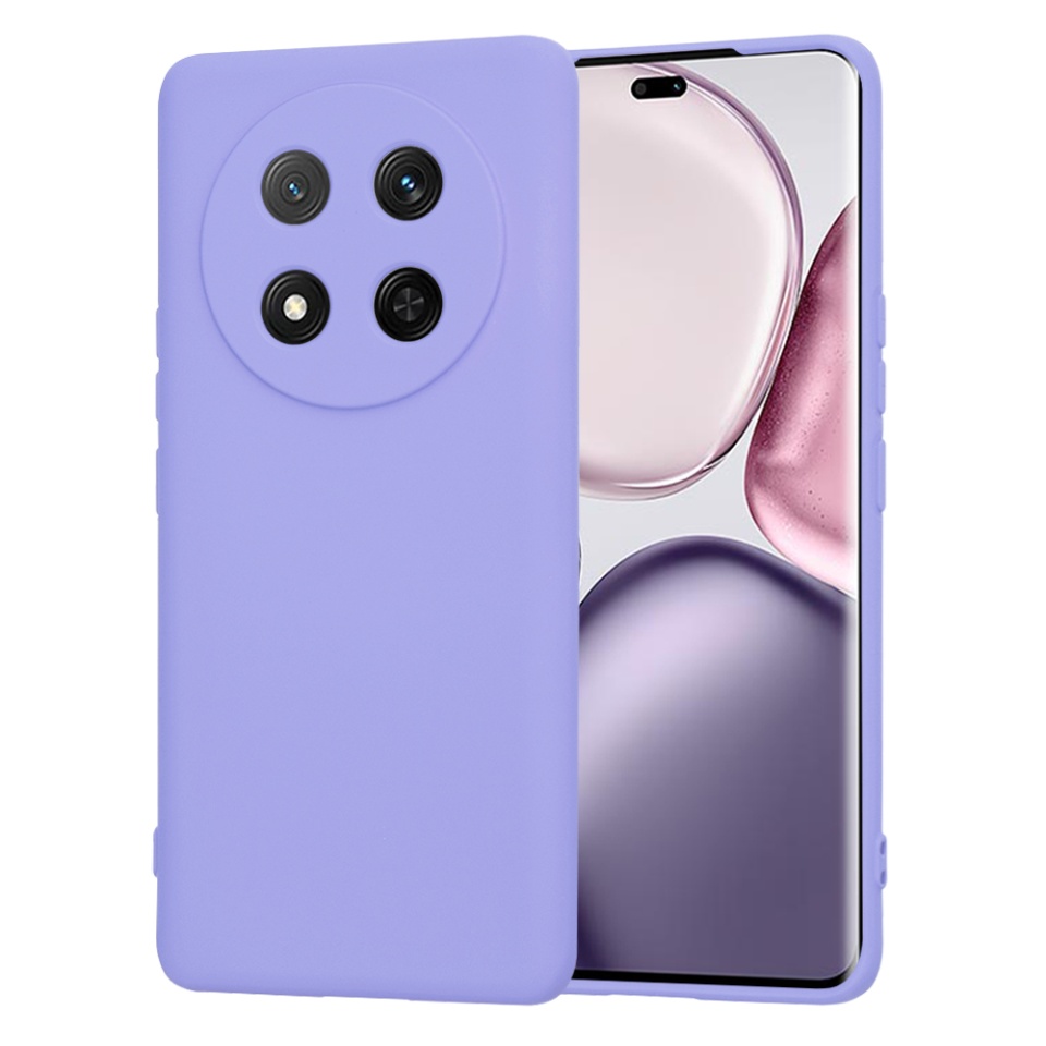 Husa pentru Honor X9c / Magic7 Lite din Silicon Catifelat, Protectie Premium, Skyddar SoftElegance - Violet