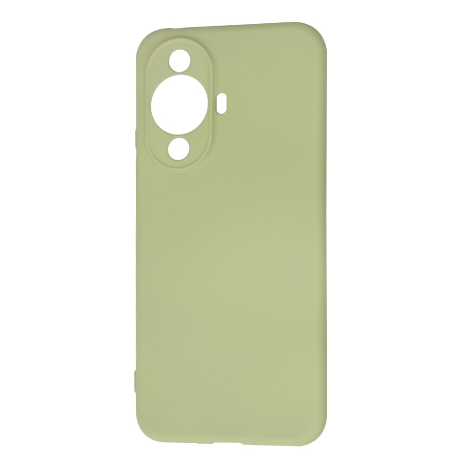 Husa pentru Huawei nova 11 / nova 12s din Silicon Catifelat, Protectie Premium, Skyddar SoftElegance - Verde - 1 | YEO