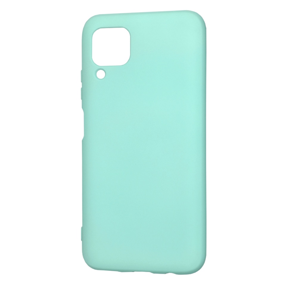 Husa pentru Huawei P40 Lite din Silicon Catifelat, Protectie Premium, Skyddar SoftElegance - Turcoaz - 3 | YEO