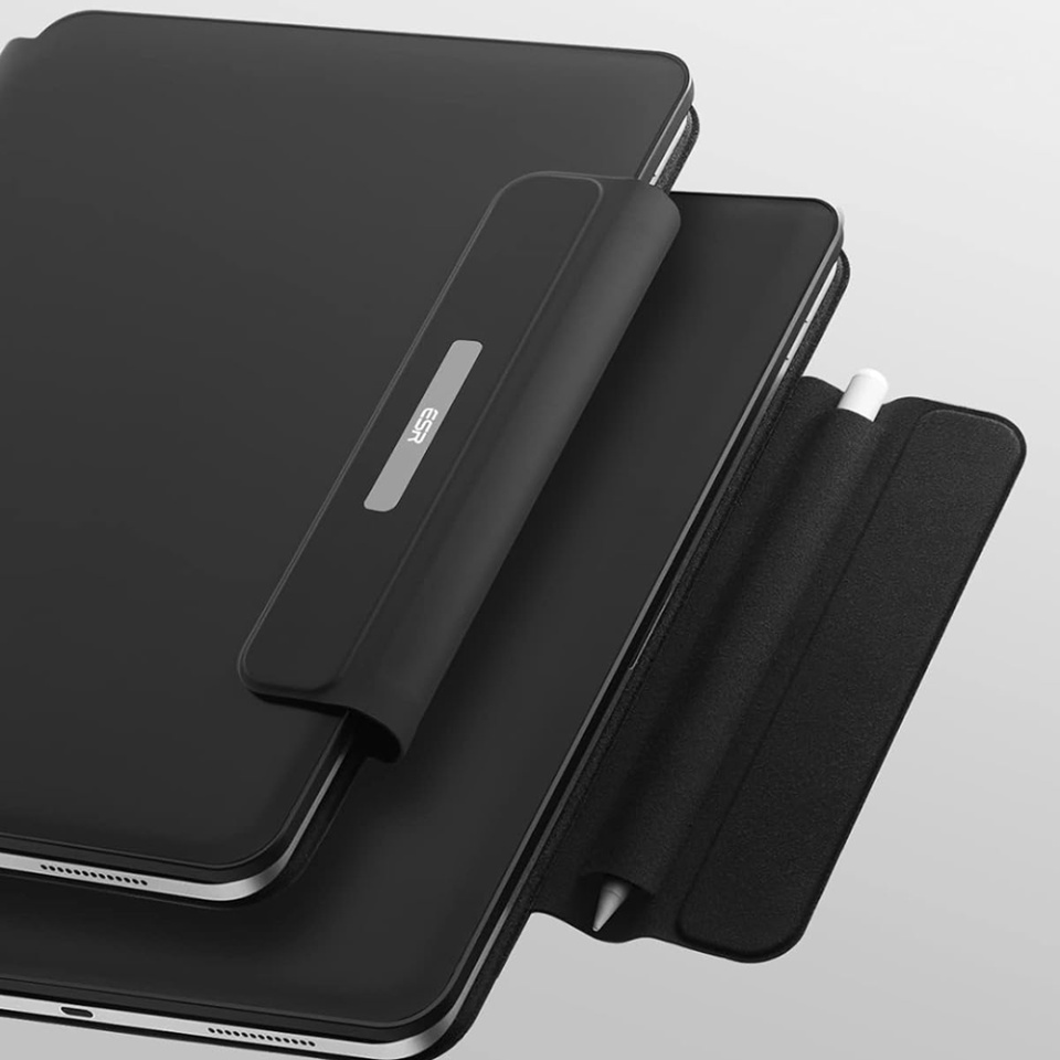 Husa pentru iPad 10 (2022) 10.9 / 11 (2025), tip Carte, Rebound Magnetic ESR - Negru - 3 | YEO