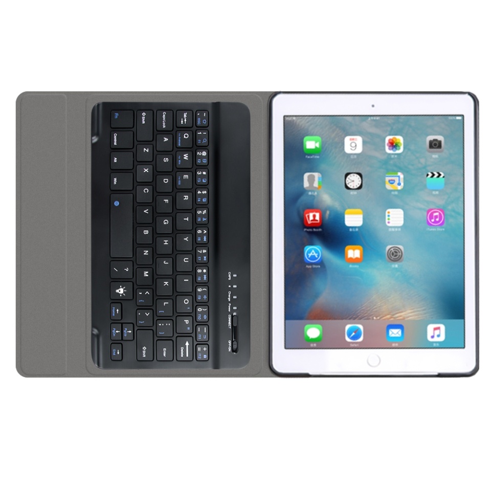Husa pentru iPad Mini 4 / Mini 5 cu Tastatura Bluetooth si Protectie 360°, SKDR DuoSmart Cover - Negru - 2 | YEO