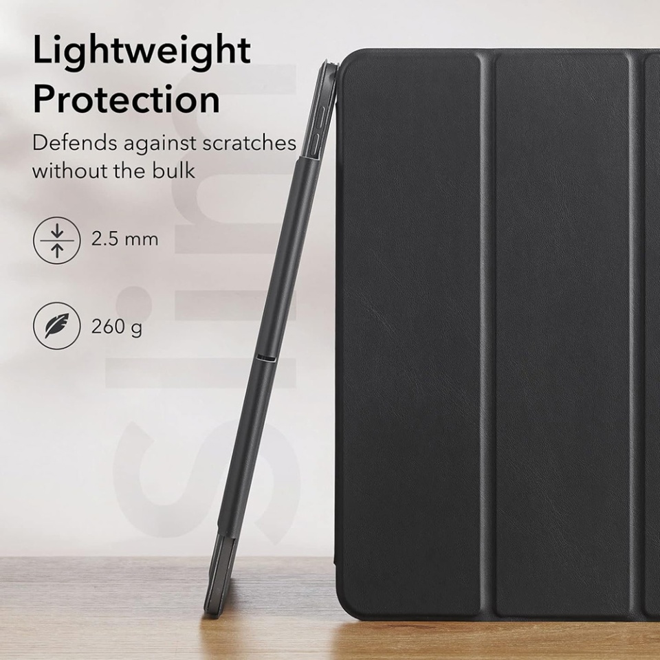 Husa pentru iPad Pro 11 (2018 / 2020 / 2021 / 2022), tip Carte, Rebound Magnetic ESR - Negru - 1 | YEO