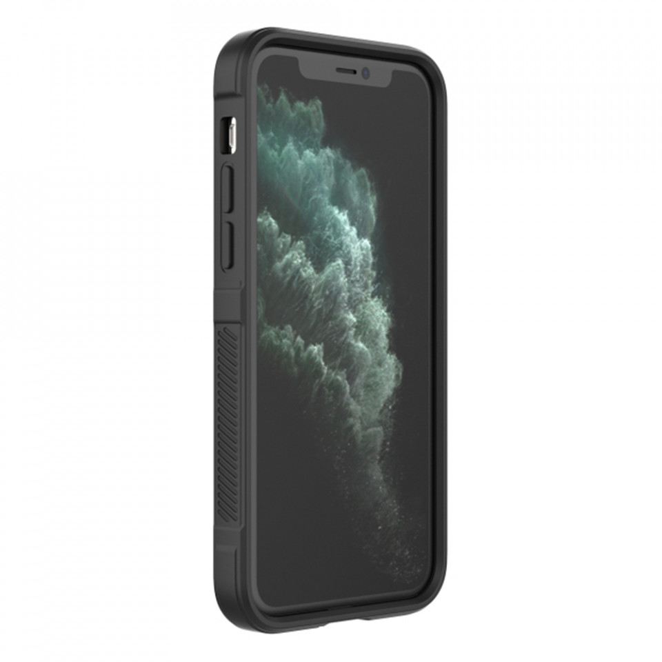 Husa pentru iPhone 11 Pro eleganta, din silicon mat, SKDR Vogue - Negru - 1 | YEO