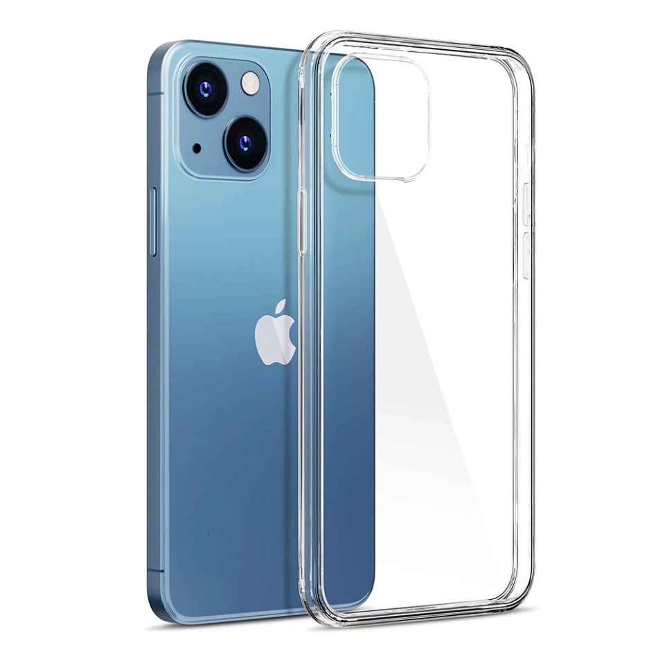 Husa pentru iPhone 13, din silicon, 3mk Clear Case, Transparent - 1 | YEO