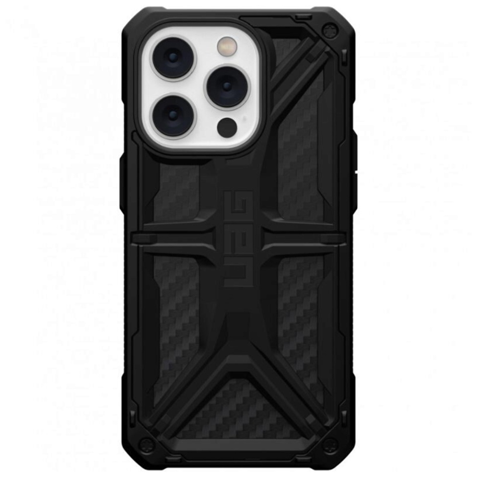 Husa pentru iPhone 14 Pro, Monarch, UAG - Carbon Fiber - 4 | YEO