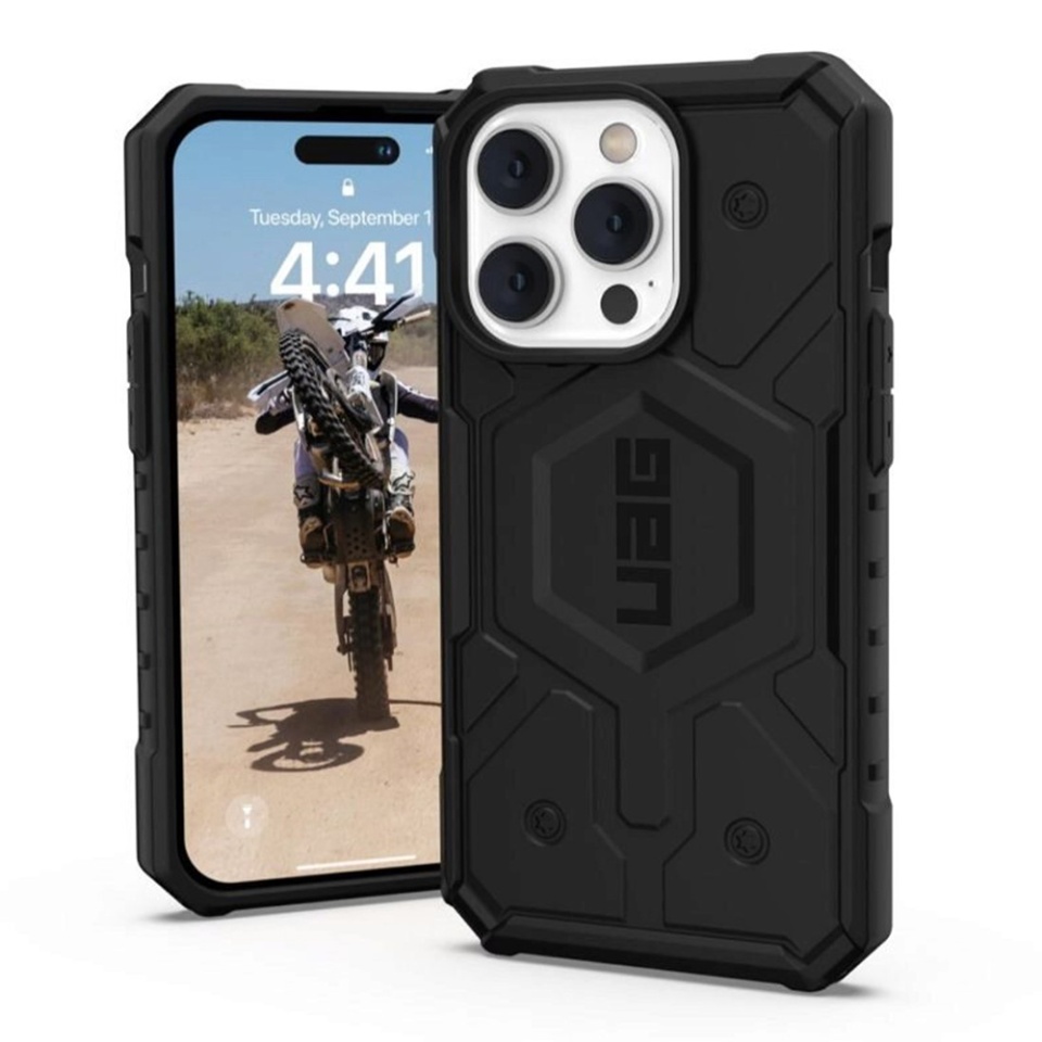 Husa pentru iPhone 14 Pro, Pathfinder MagSafe, UAG - Negru - 1 | YEO