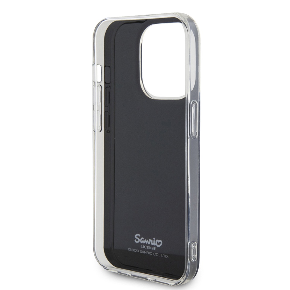 Husa pentru iPhone 15 Pro, Hardcase IML, Hello Kitty - Negru - 2 | YEO