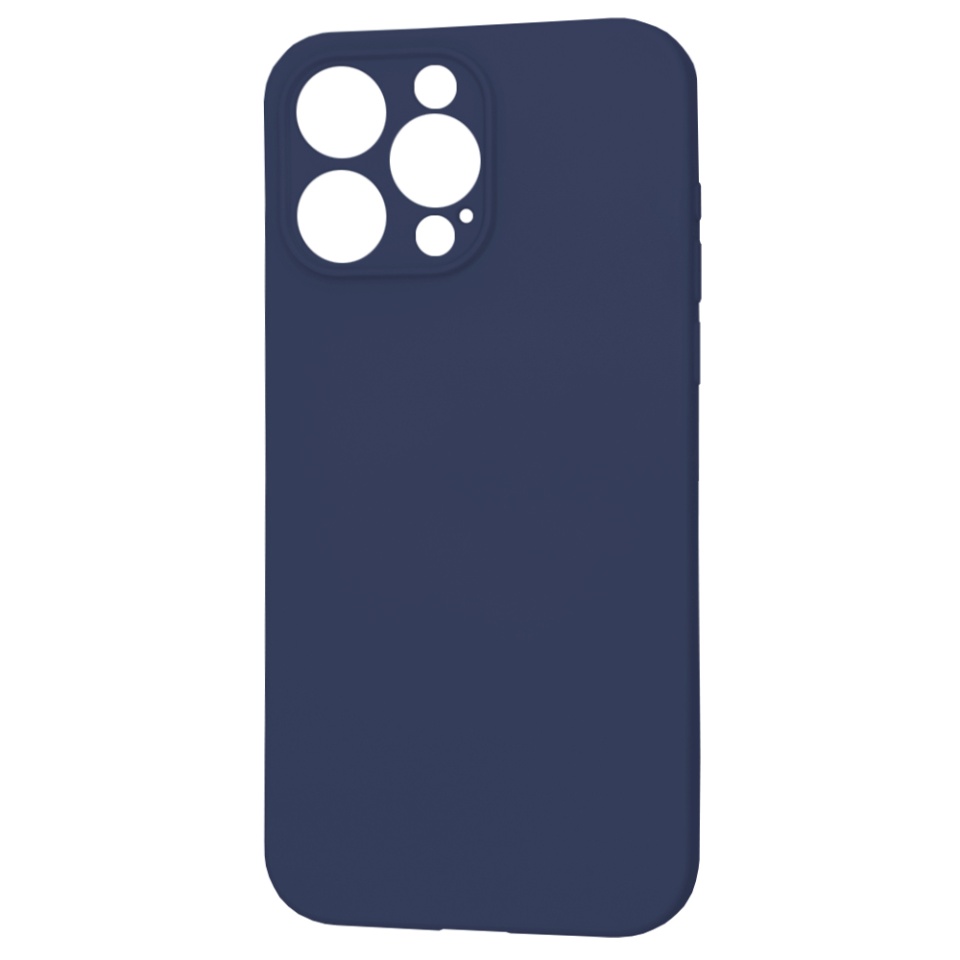 Husa pentru iPhone 15 Pro Max, SKYDDAR INNOVATION, din Silicon Catifelat, SoftFlex Magsafe, Bleumarin, set cu sticker - 2 | YEO