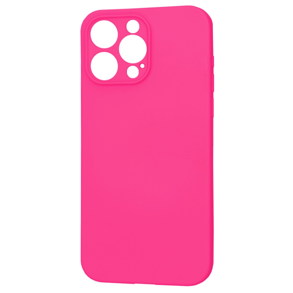 Husa pentru iPhone 15 Pro Max, SKYDDAR INNOVATION, din Silicon Catifelat, SoftFlex Magsafe, Fucsia, set cu sticker - 2 | YEO